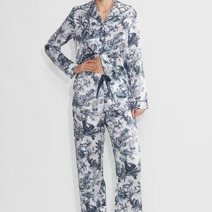 BNWT Aritzia The Group 100% Silk Pajamas XS/S Nightside